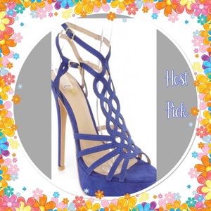 🎉HP🎉 Blue Sexy Heels